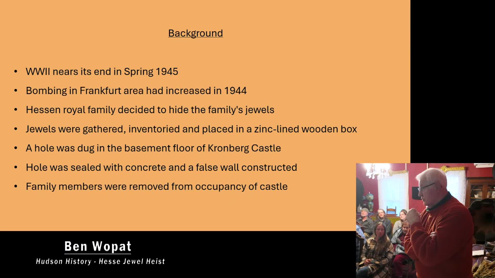 Thumbnail image for Ben Wopat: Hesse Heist - Hudson History